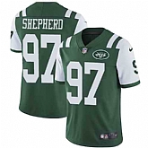 Nike Men & Women & Youth Jets 97 Nathan Shepherd Green NFL Vapor Untouchable Limited Jersey,baseball caps,new era cap wholesale,wholesale hats